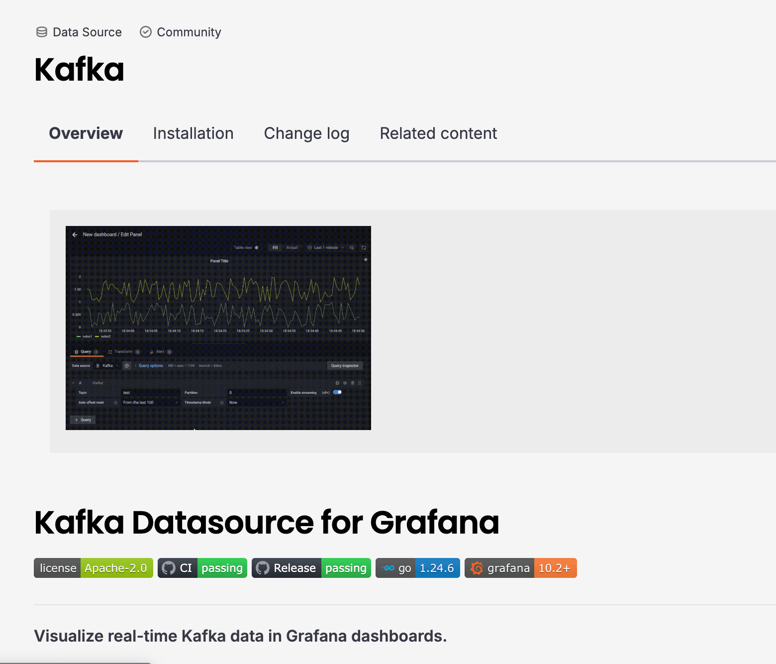 Grafana Kafka Datasource Guides